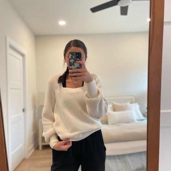 Madewell Tops - Women's Madewell White Sweater